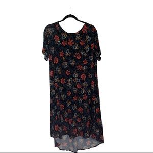 Lularoe Floral Carly High-Low Dress